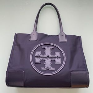 Tory Burch Ella tote small navy almost new